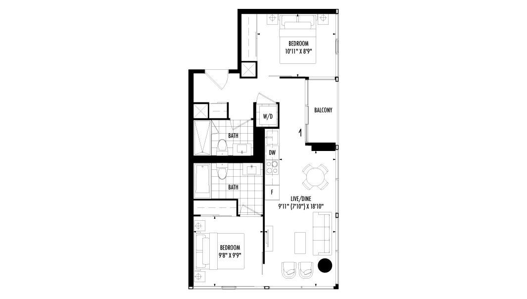 2 Bedroom