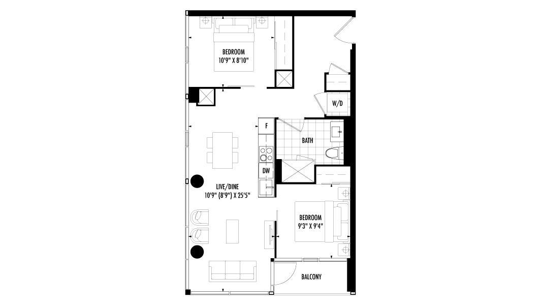 2 Bedroom