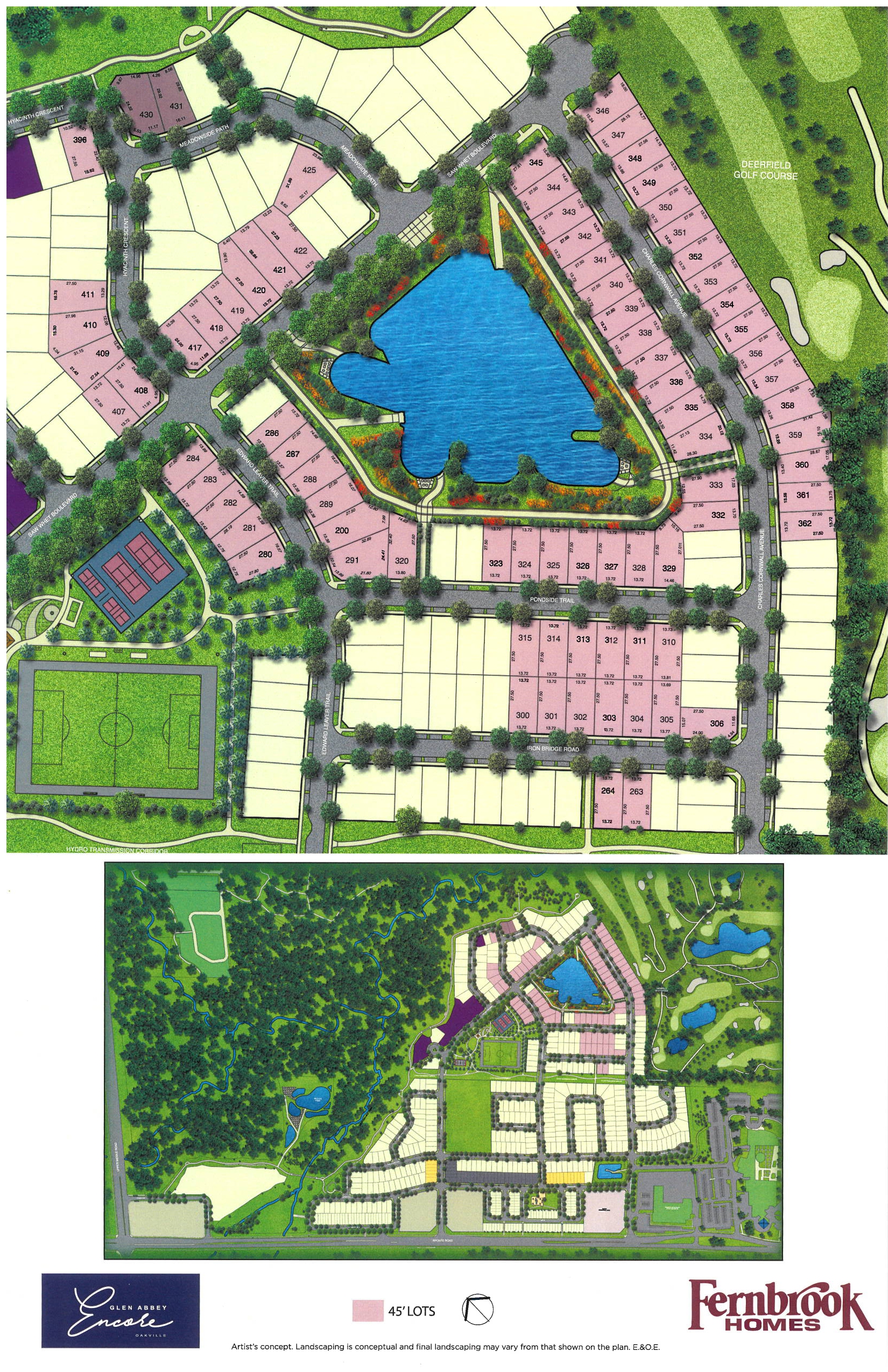 Encore Oakville Site Plan