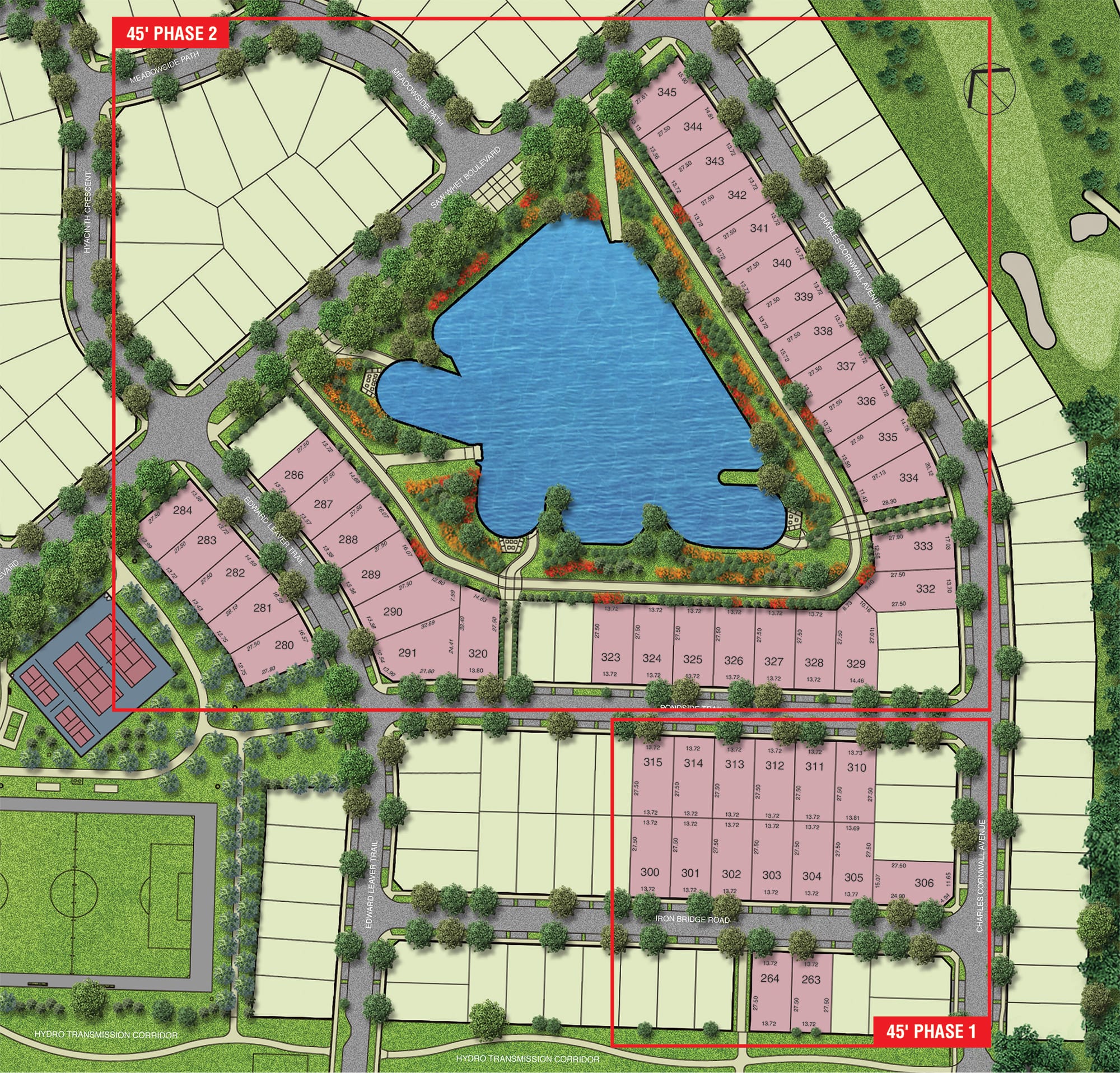 Encore Oakville Site Plan