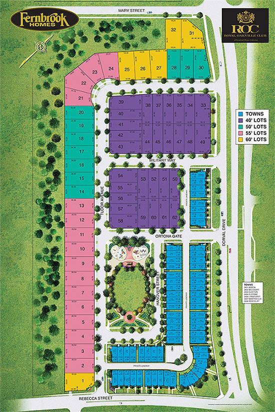 Royal Oakville Club Site Plan