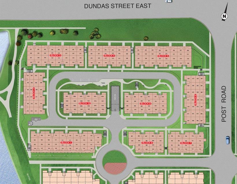 Waterlilies Site Plan