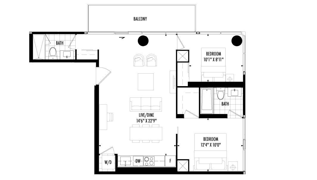 2 Bedroom