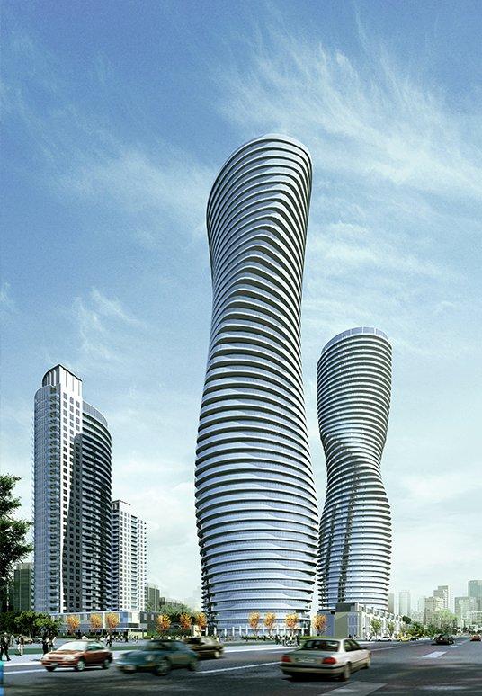 Absolute World towers in Mississauga